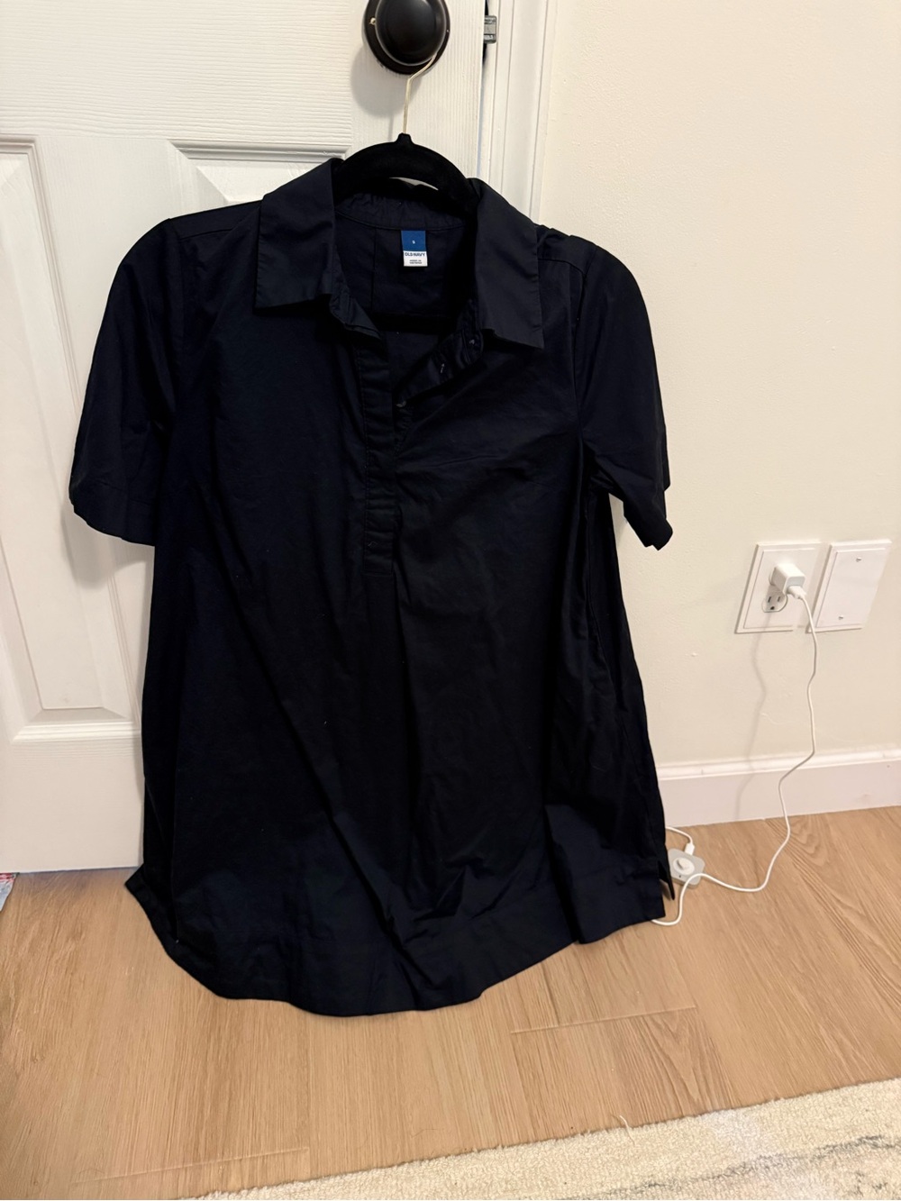Old Navy Mini Swing Shirt Dress